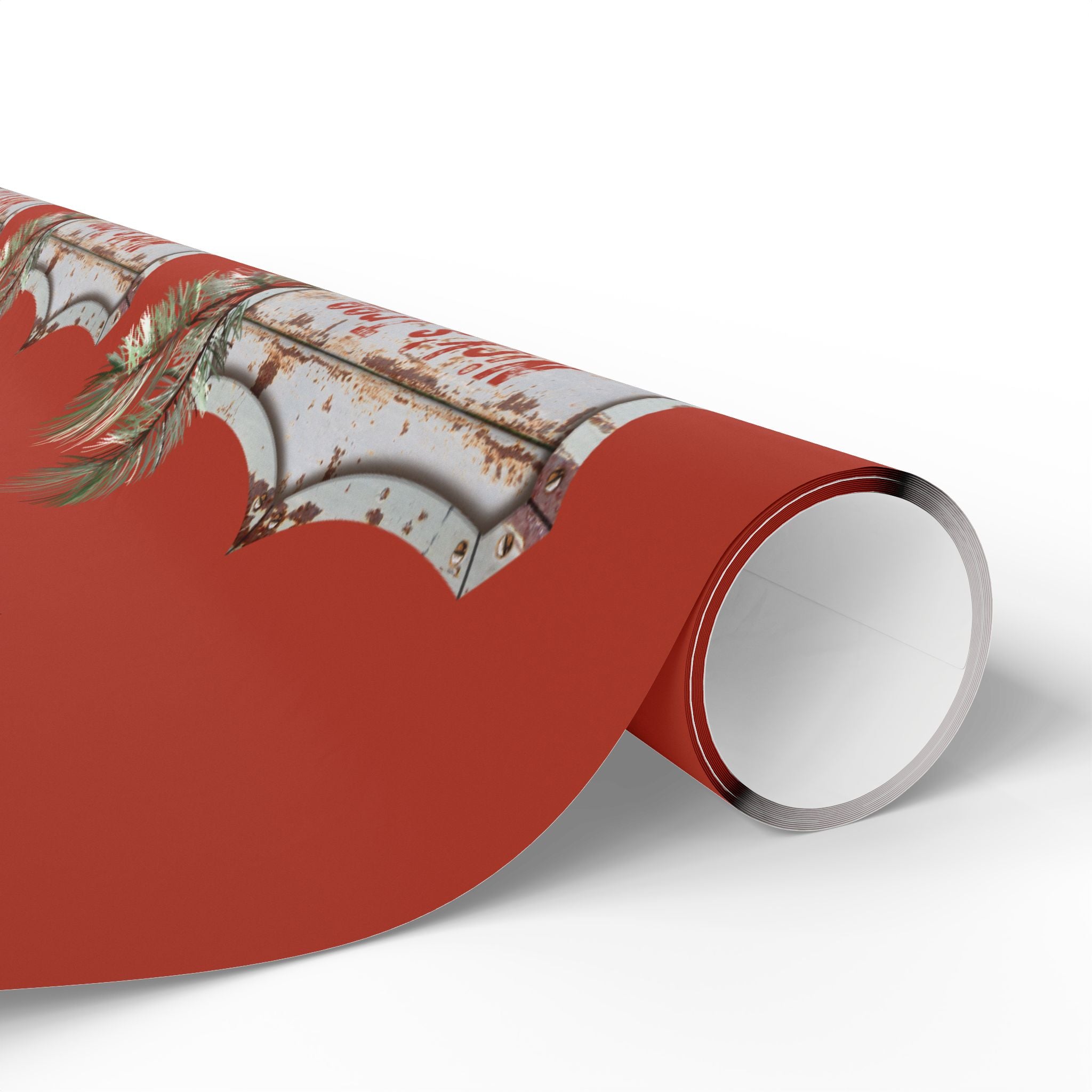 Holiday Gift Wrap:  Nick's Tree Farm Sign