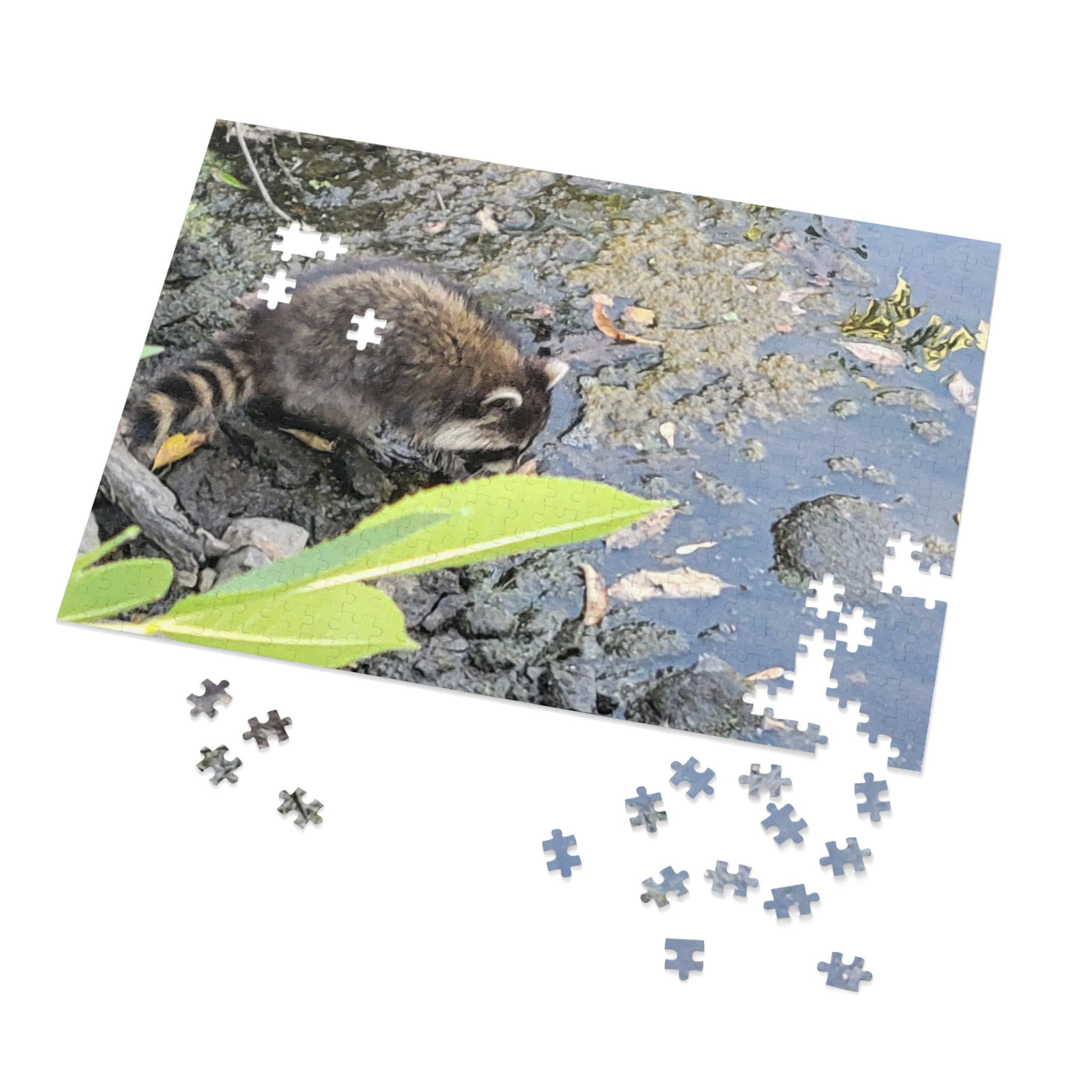 Jigsaw Puzzle with Tin:  Stop for a Quick Drink