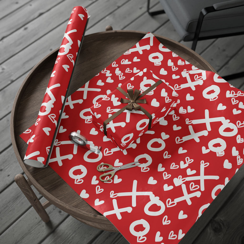 [x's and o's] love day gift wrap *lovered