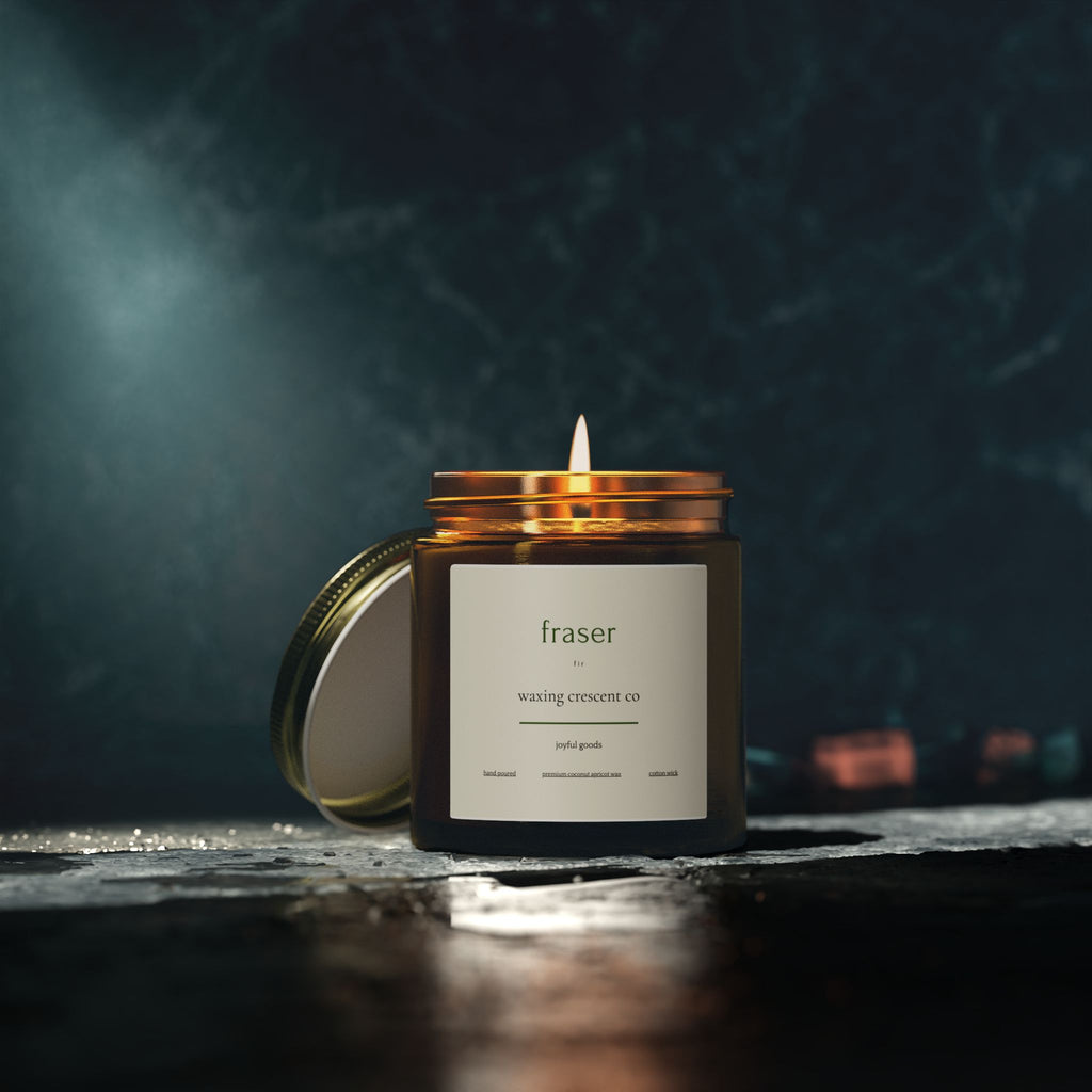 Premium Jarred Candle:  Fraser Fir Scented