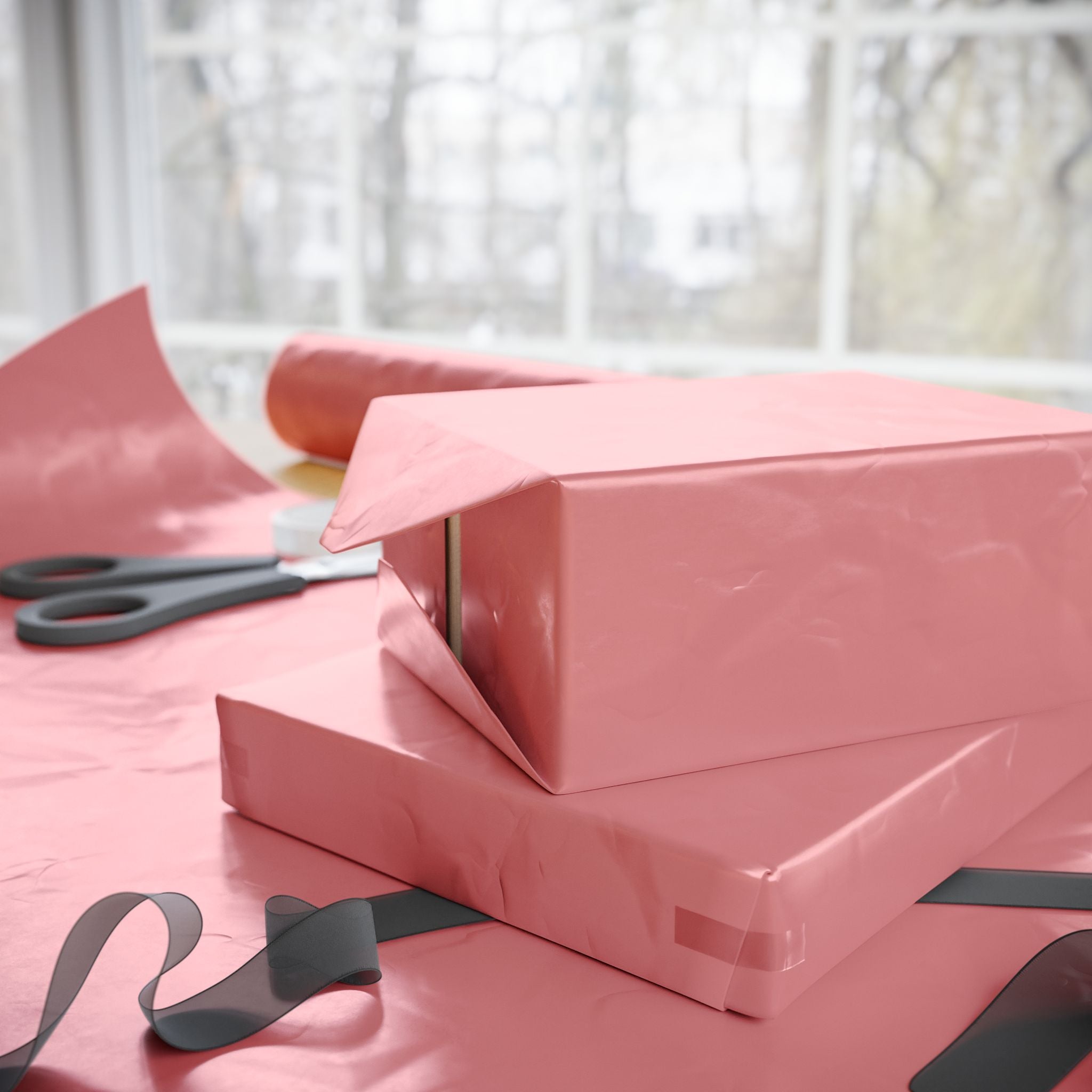 [solid lovepink] love day gift wrap *lovepink
