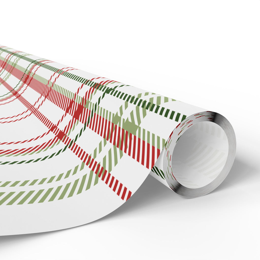 Holiday Gift Wrap:  Jolly Plaid