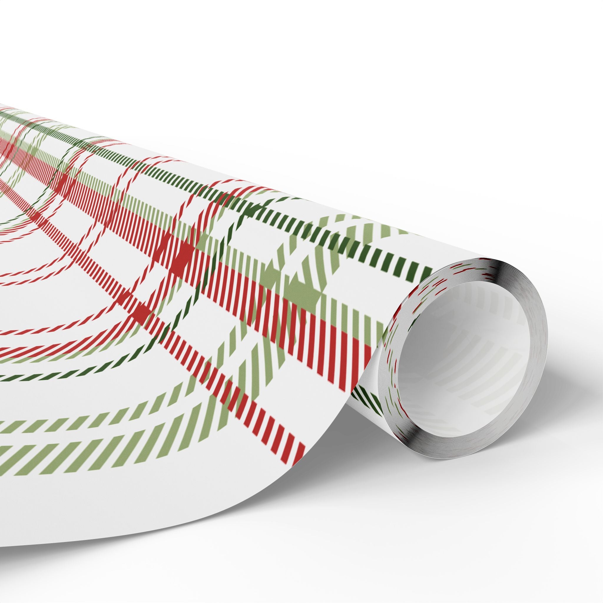 Holiday Gift Wrap:  Jolly Plaid