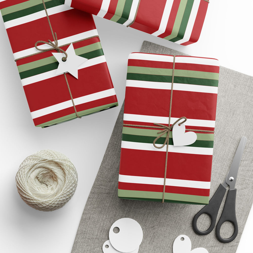 Holiday Gift Wrap:  How Lovely Stripe