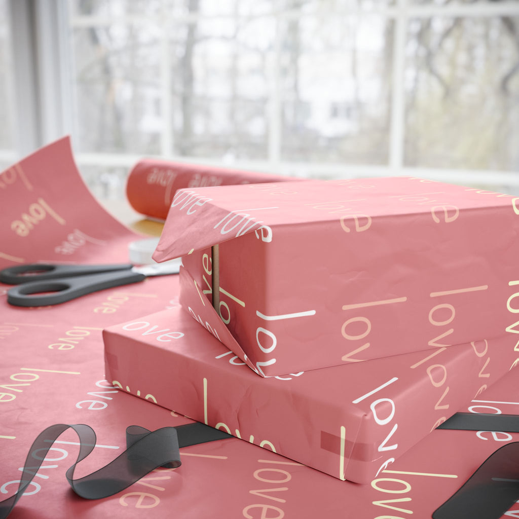 [love love love ] love day gift wrap *lovepink