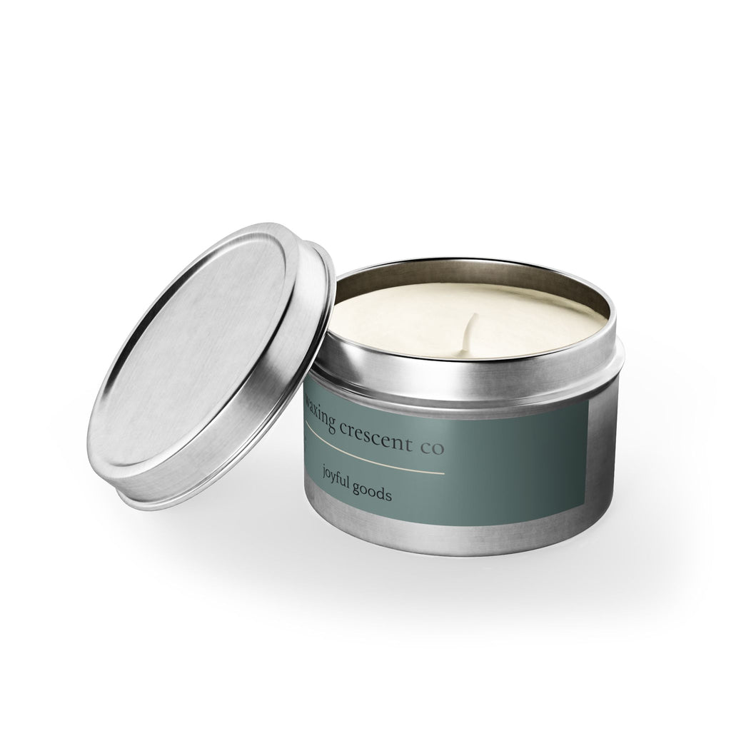 4oz Scented Tin Candle [spa retreat]