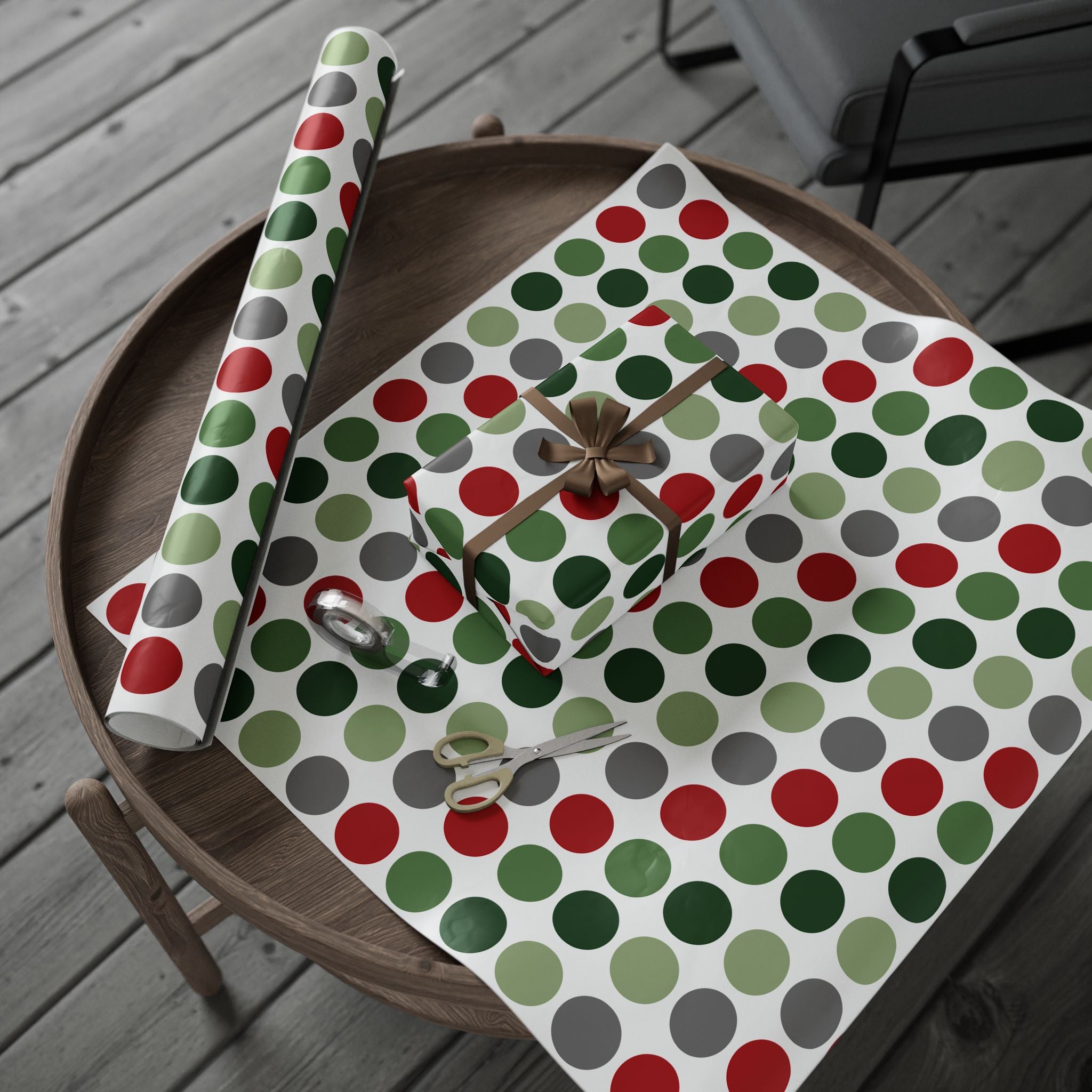 Holiday Gift Wrap:  Lovely Dot