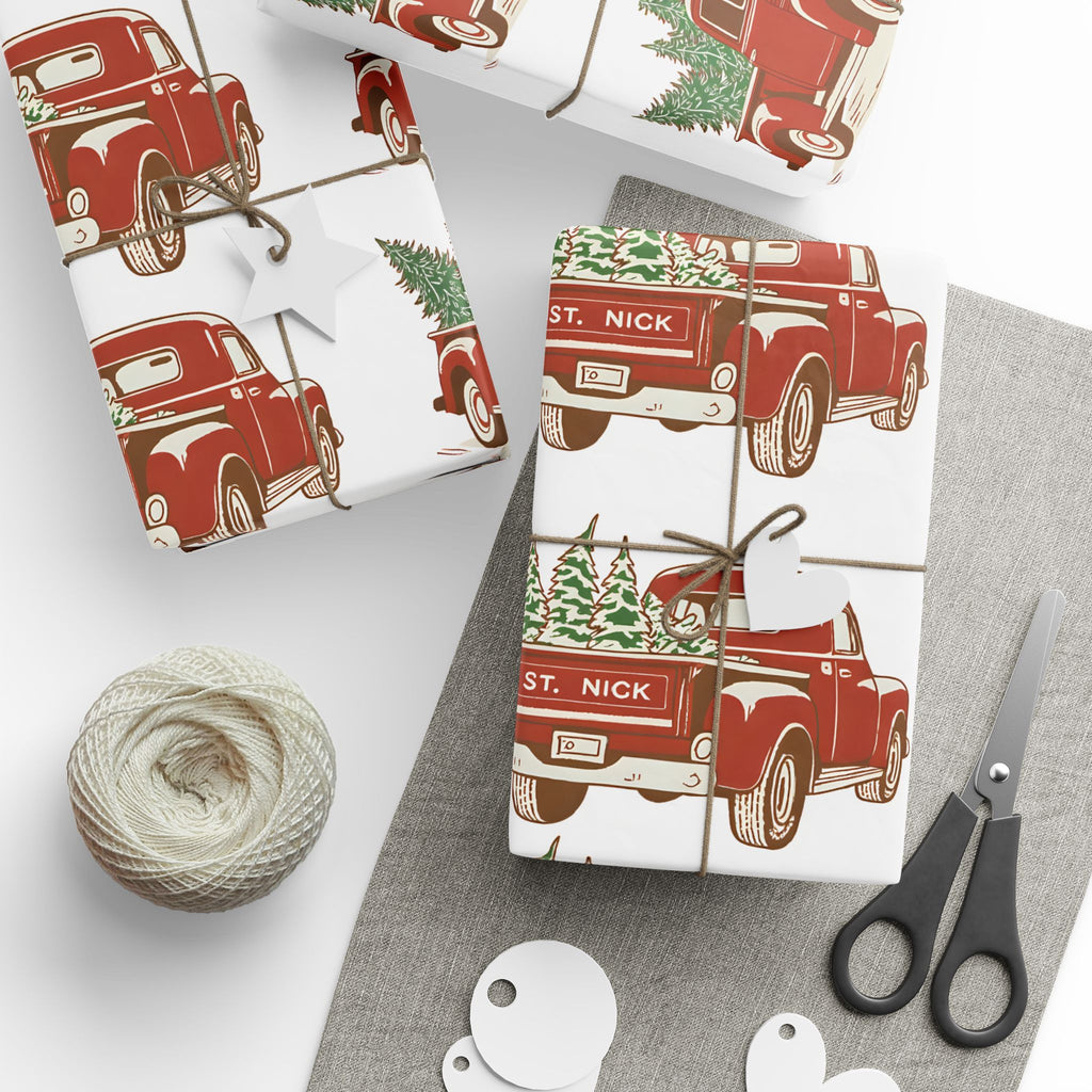 Holiday Gift Wrap:  Nick's Truck