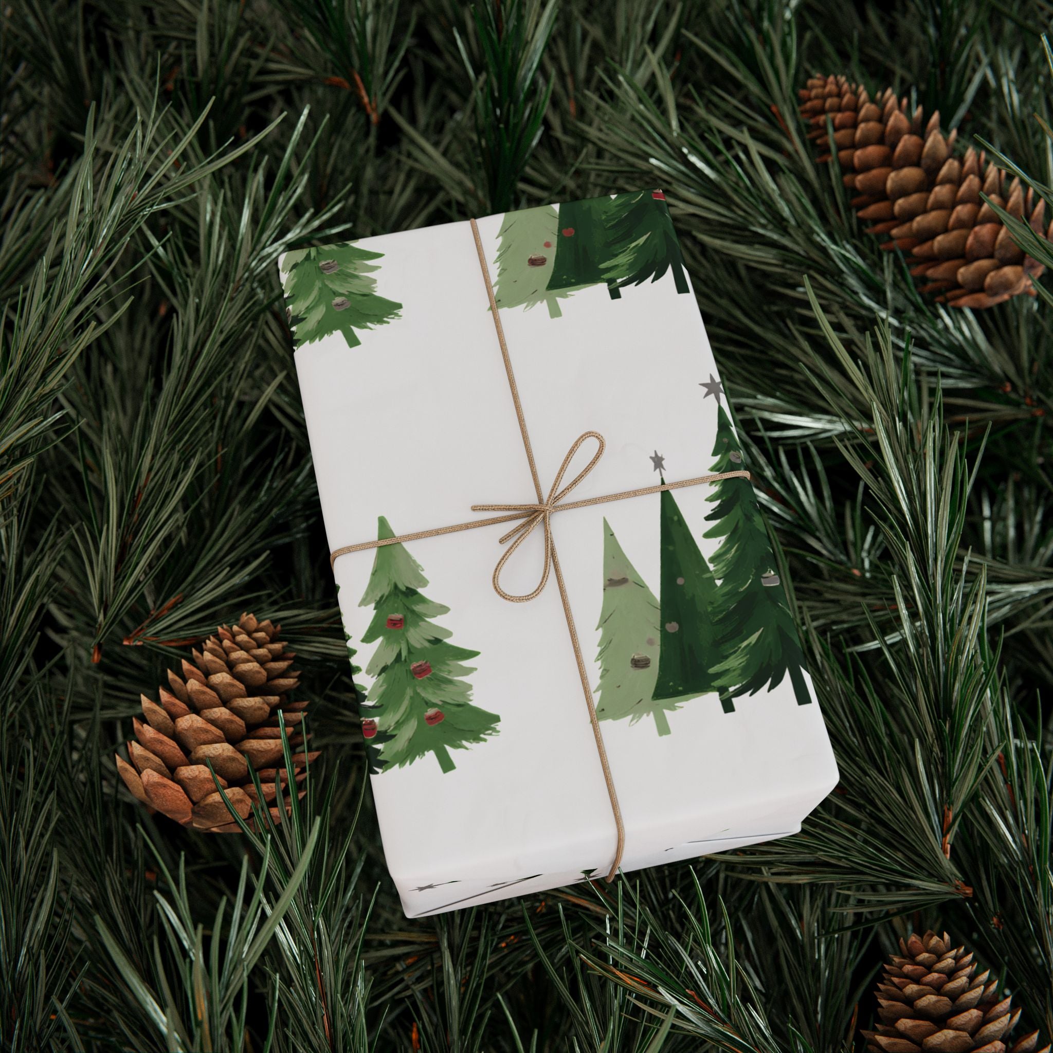 Holiday Gift Wrap:  Lovely Branches Print