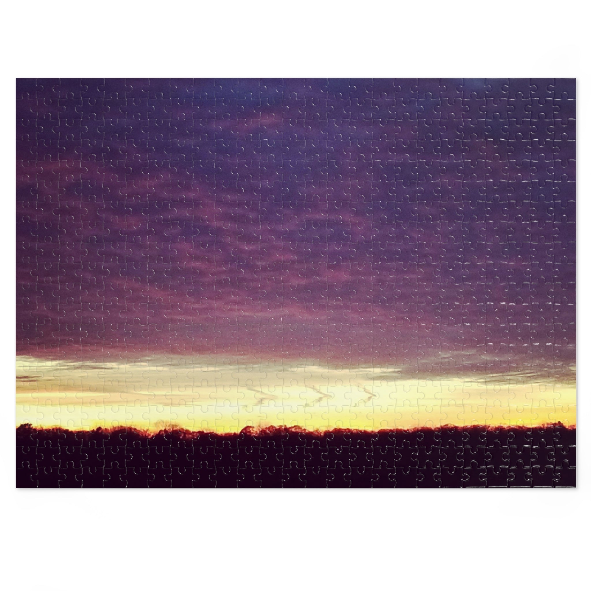 Jigsaw Puzzle with Tin:  Marching Forward