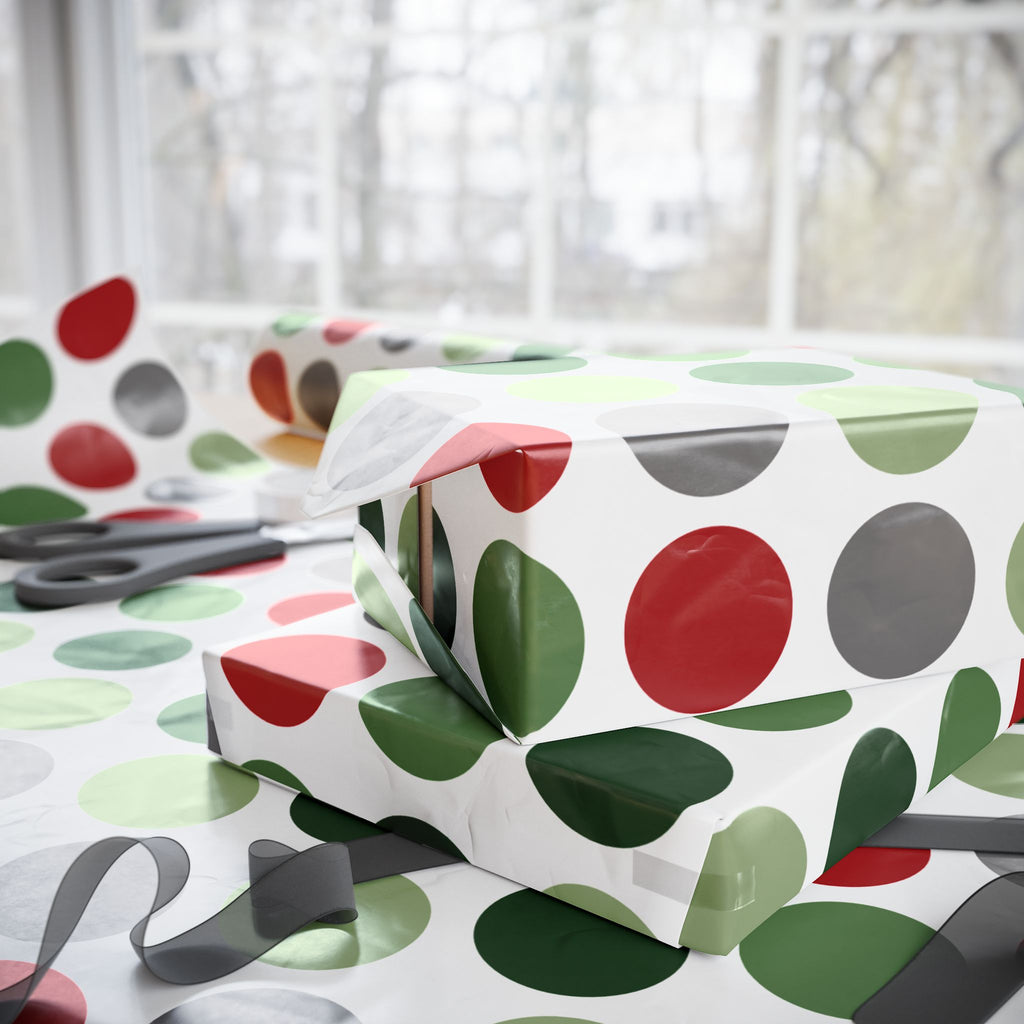 Holiday Gift Wrap:  Lovely Dot