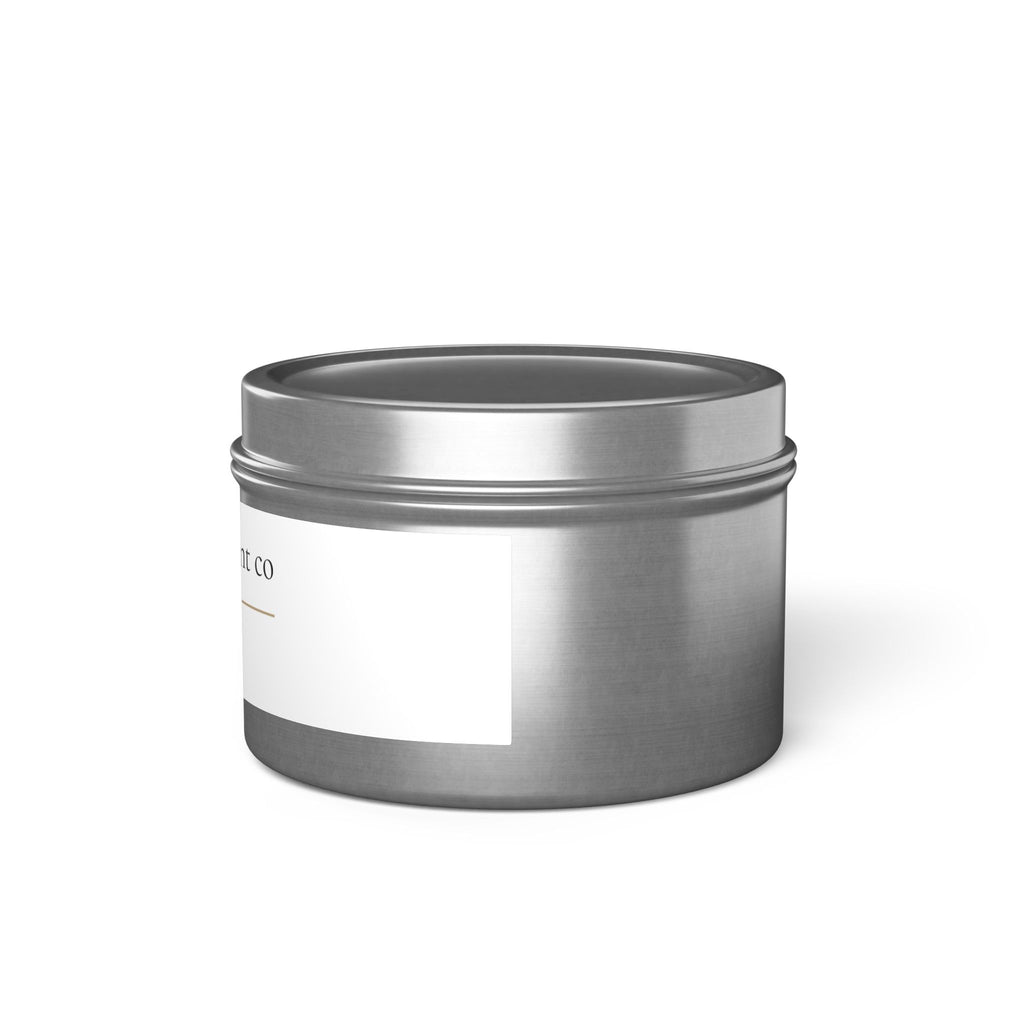 4oz Scented Tin Candle [vanilla bean]