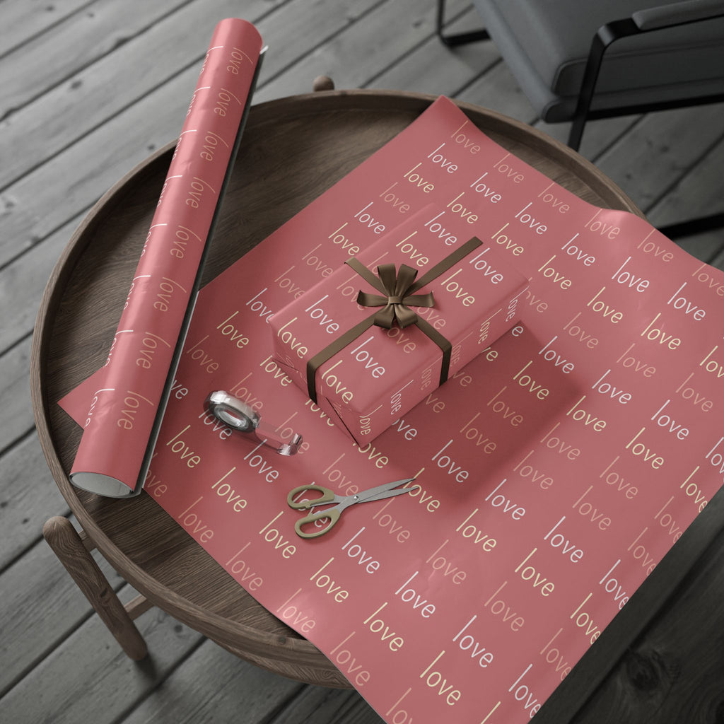 [love love love ] love day gift wrap *lovepink