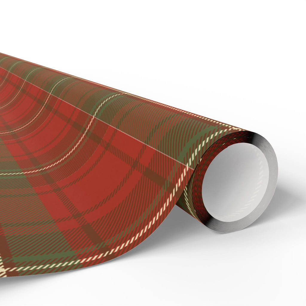 Holiday Gift Wrap:  Nick's Red Plaid Flannel