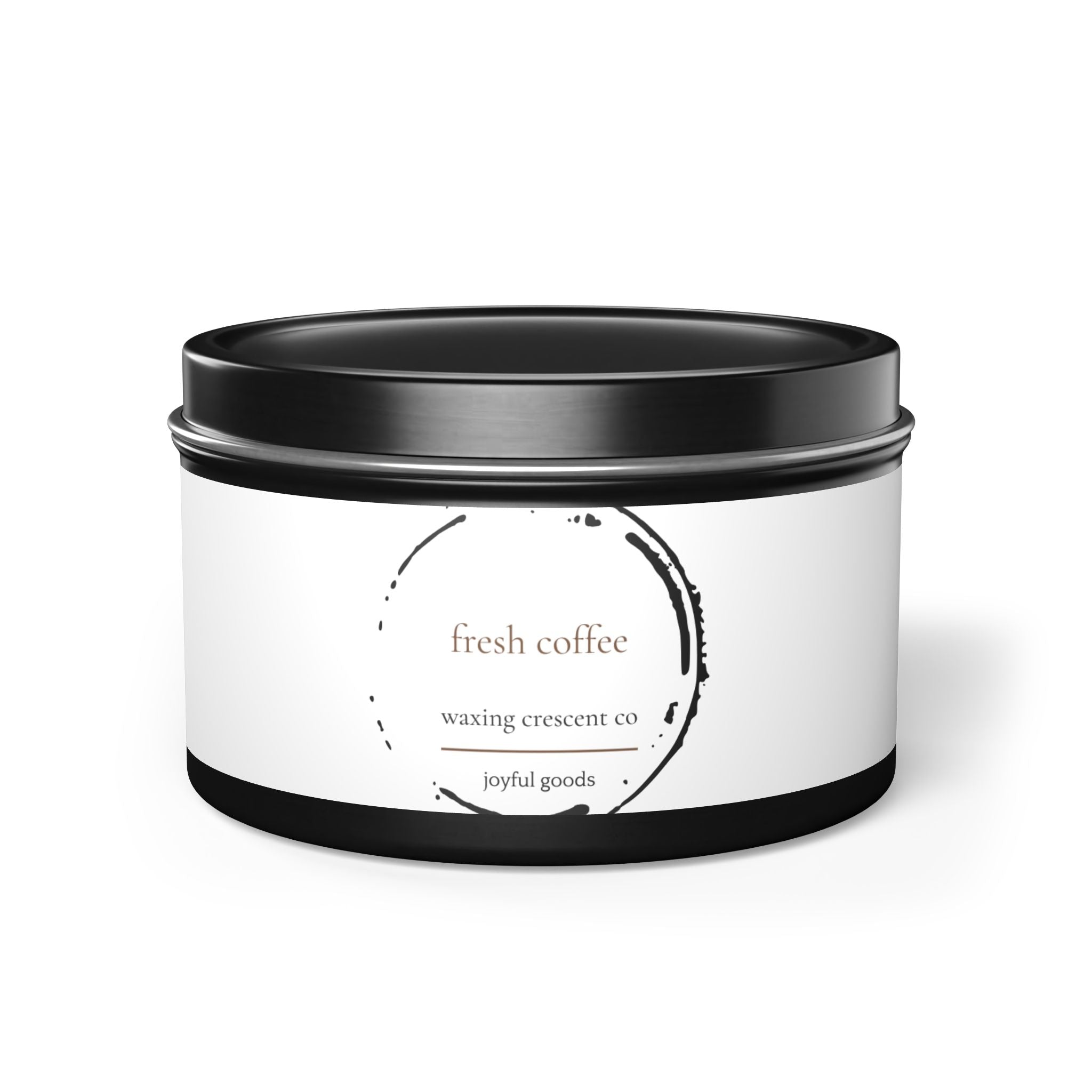 8oz classic tin wax collection [fresh coffee]