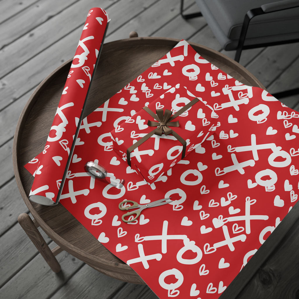 [x's and o's] love day gift wrap *lovered
