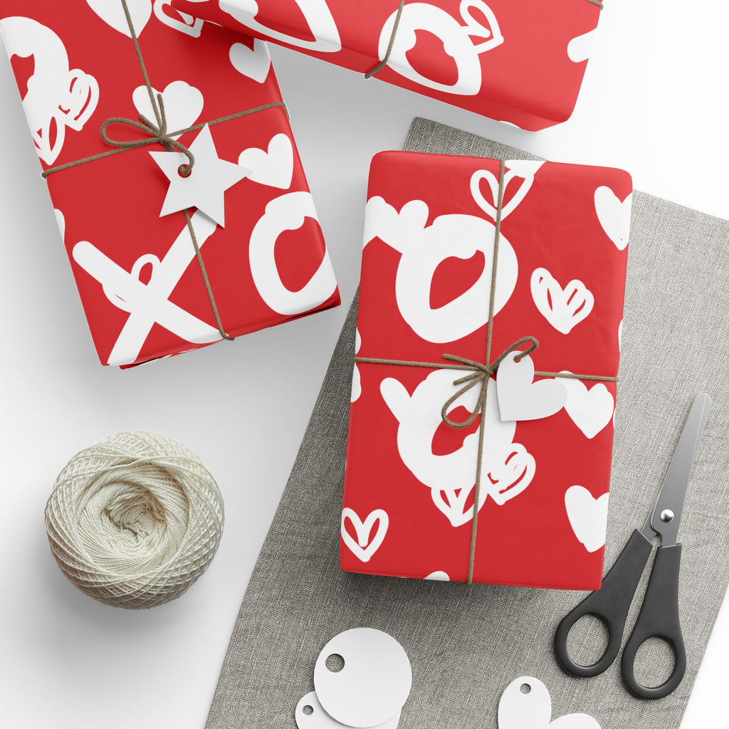 [x's and o's] love day gift wrap *lovered