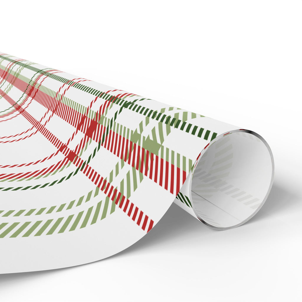 Holiday Gift Wrap:  Jolly Plaid