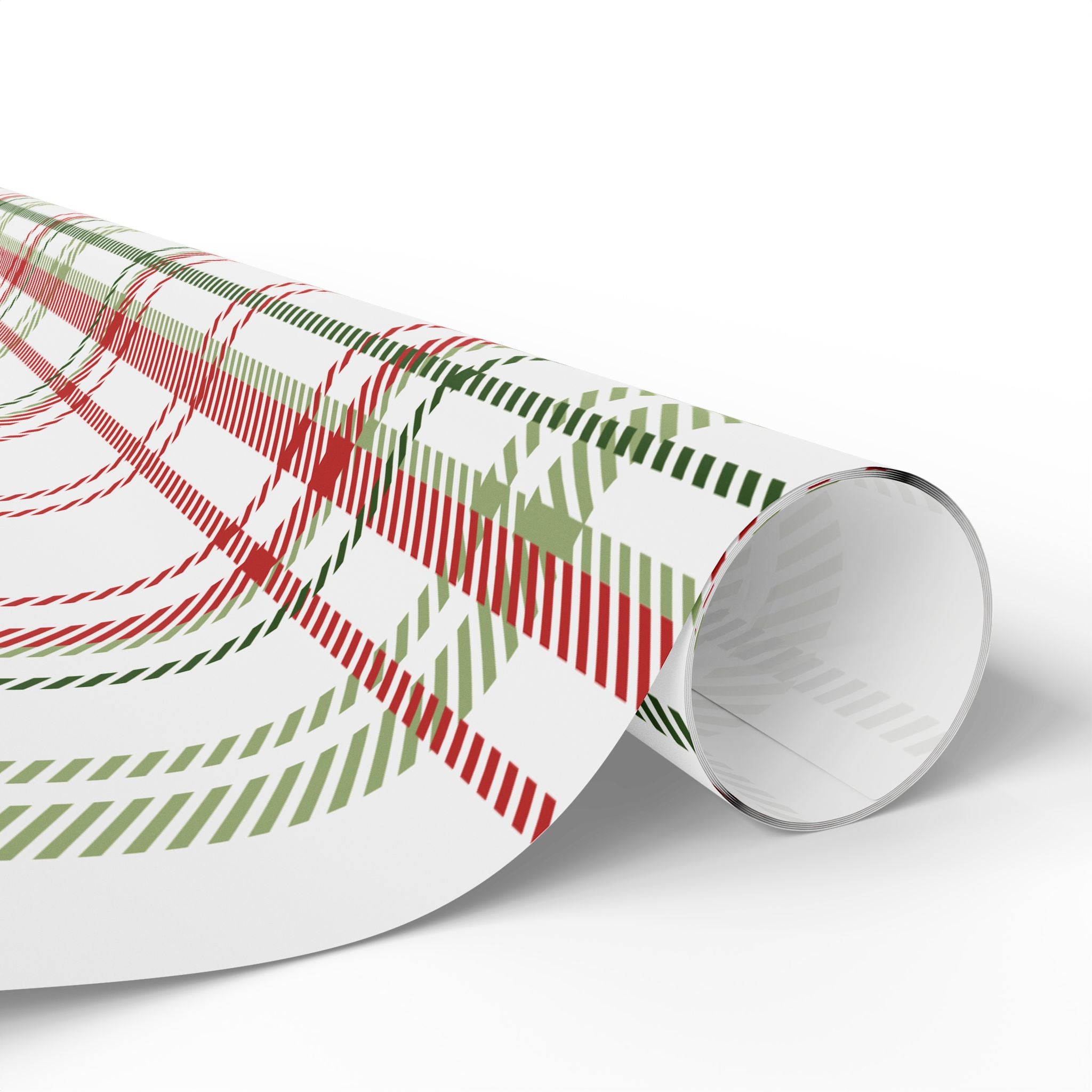 Holiday Gift Wrap:  Jolly Plaid