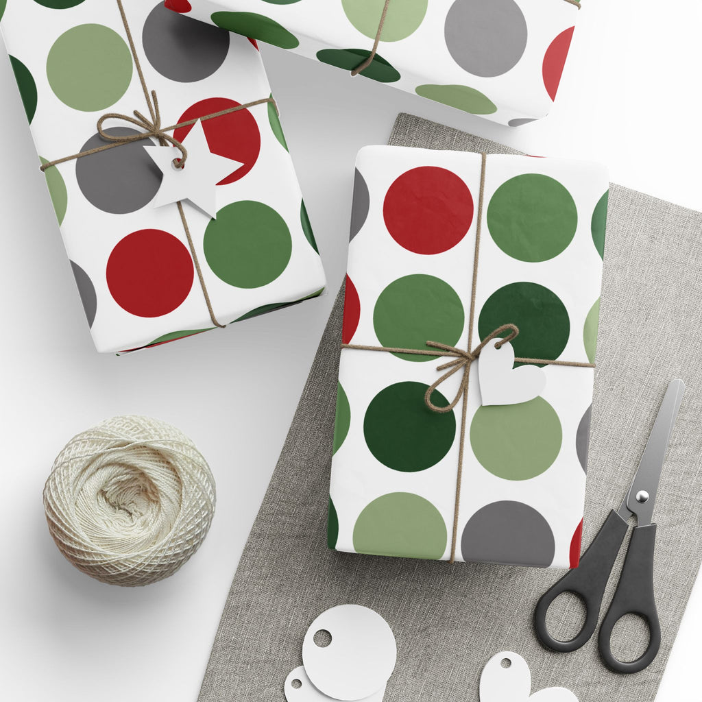 Holiday Gift Wrap:  Lovely Dot