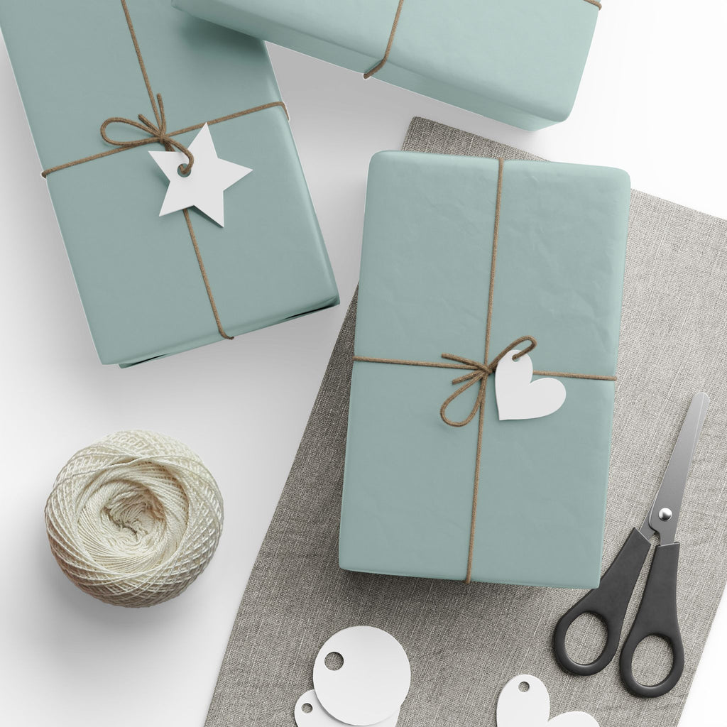 Holiday Gift Wrap:  Vintage Blue