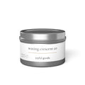4oz Scented Tin Candle [vanilla bean]
