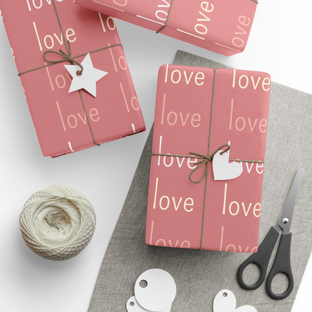 [love love love ] love day gift wrap *lovepink