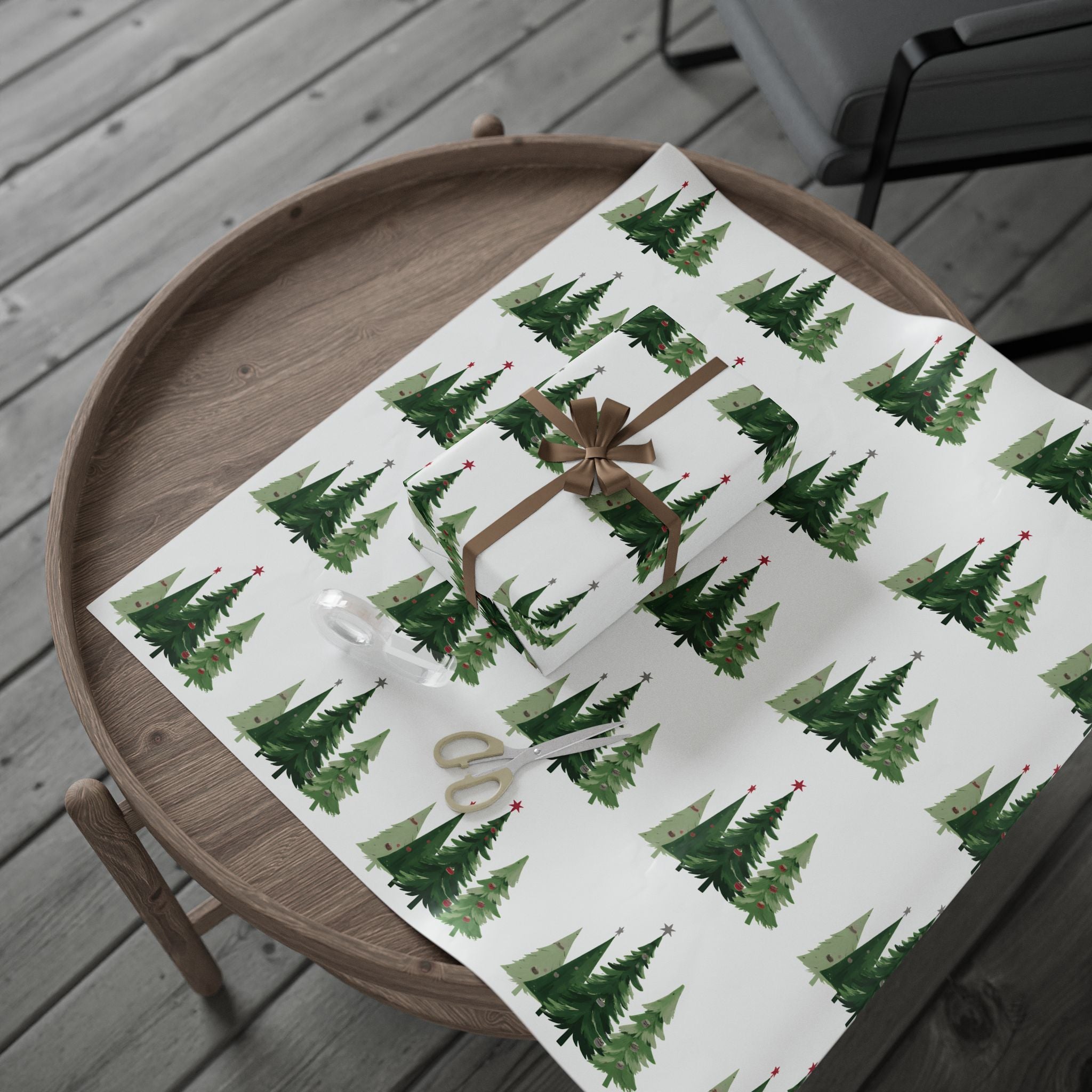 Holiday Gift Wrap:  Lovely Branches Print