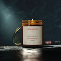 Premium Jarred Candle:  Cinnamon Chai Scented Amber Jar