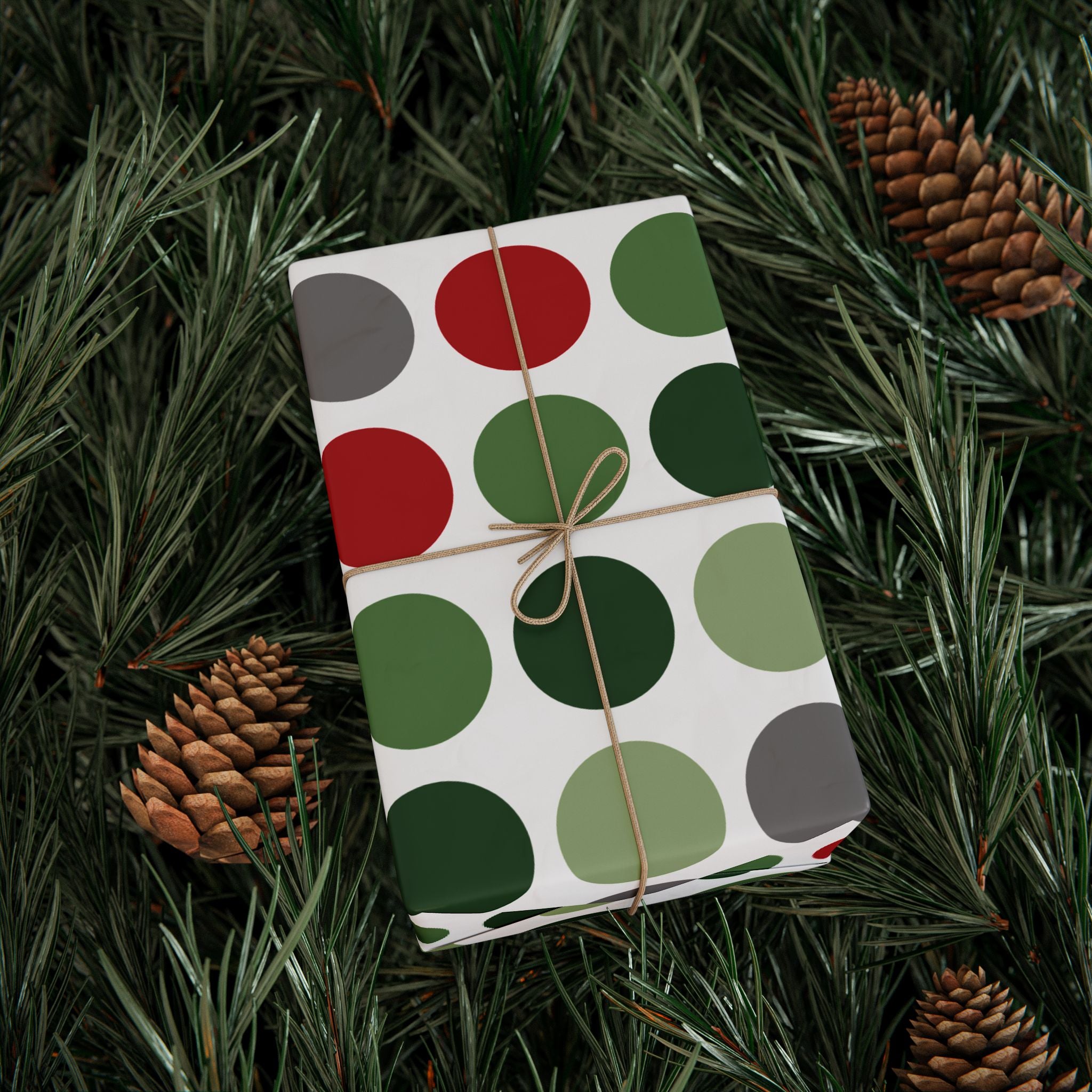Holiday Gift Wrap:  Lovely Dot