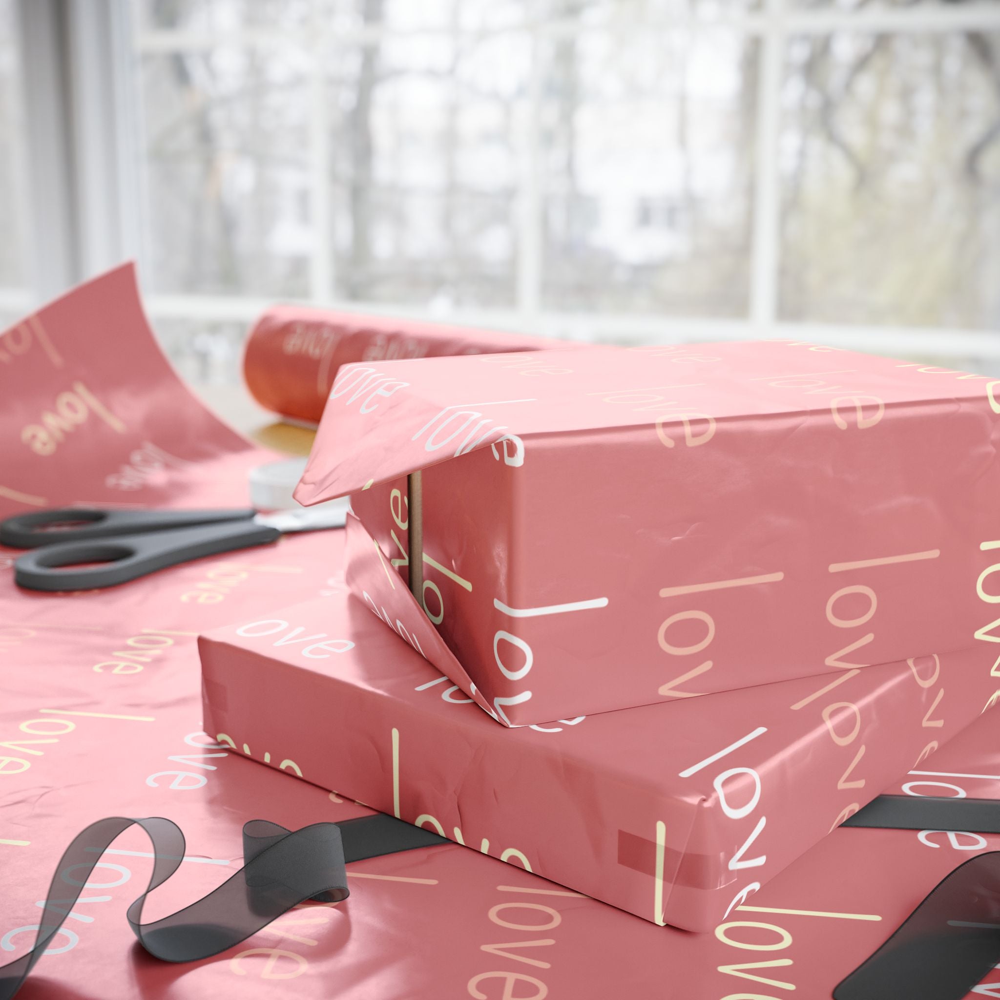 [love love love ] love day gift wrap *lovepink