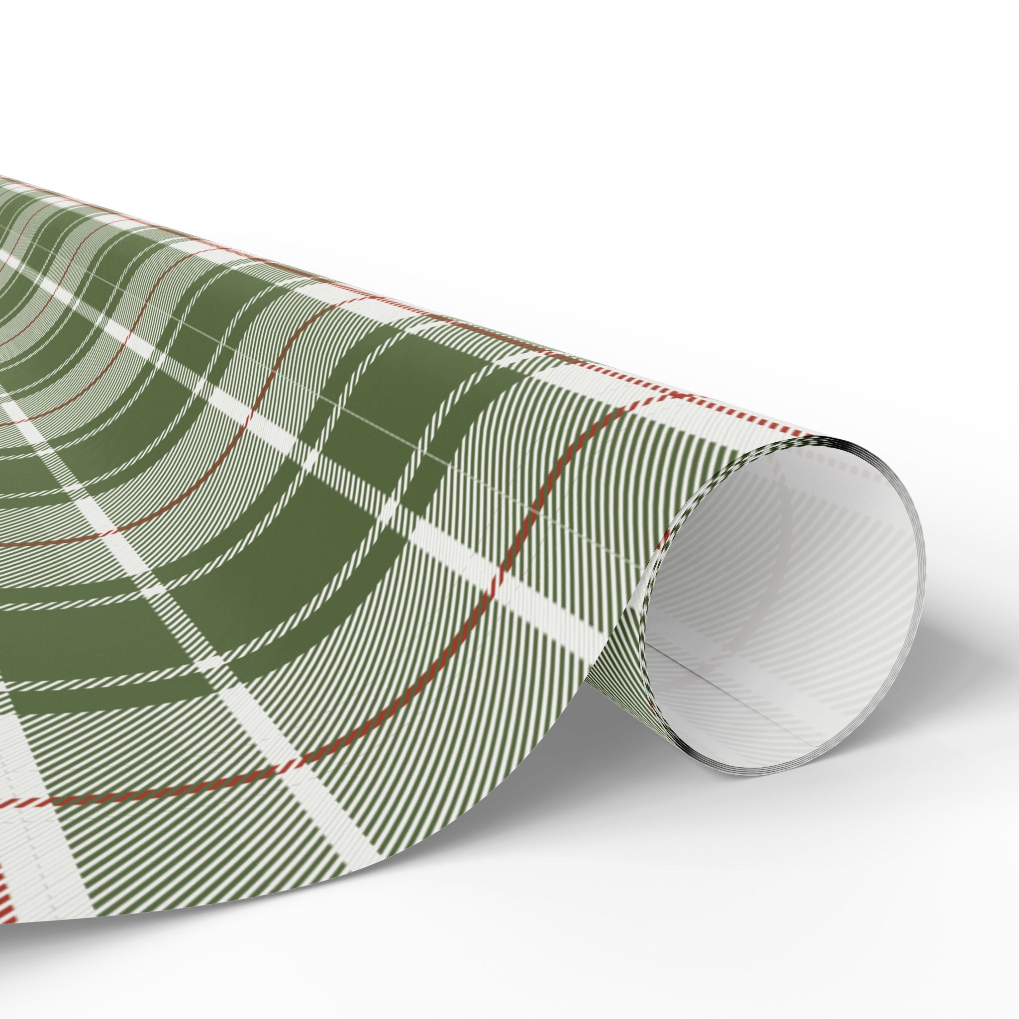 Holiday Gift Wrap:  Nick's Green Plaid Flannel