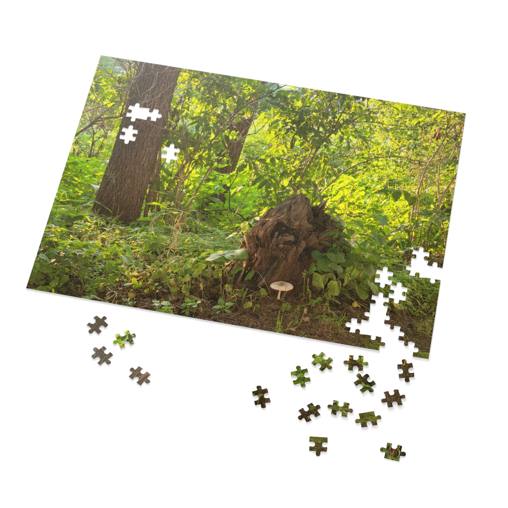 Jigsaw Puzzle with Tin:  Hiking Treasures
