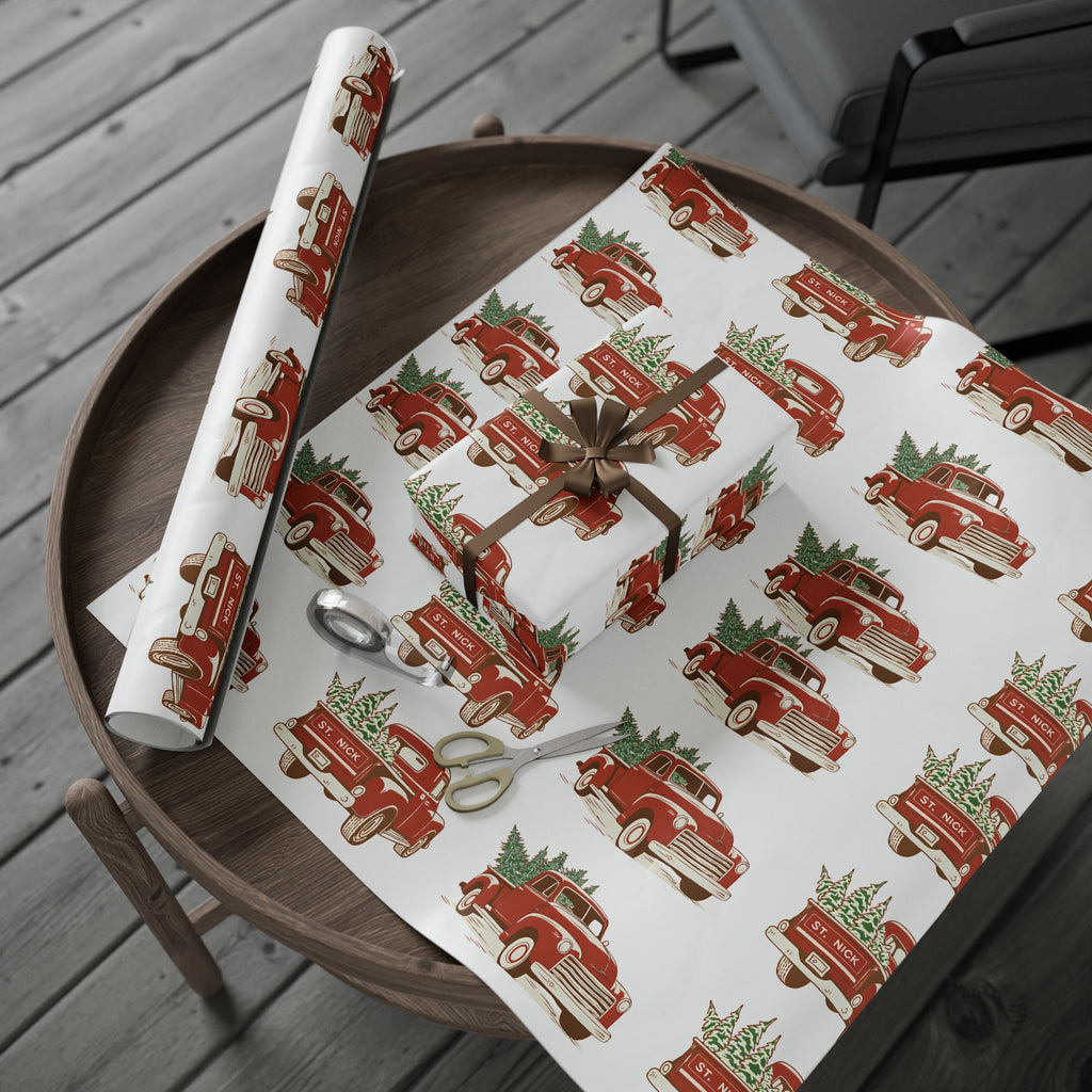 Holiday Gift Wrap:  Nick's Truck