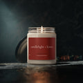 [candlelight + kisses] soy candle *red