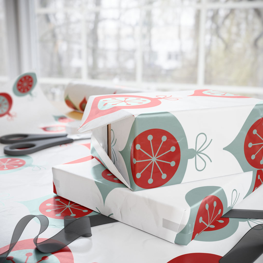 Holiday Gift Wrap:  All the Vintage Ornaments