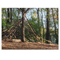 Jigsaw Puzzle with Tin:  Refuge off the Path