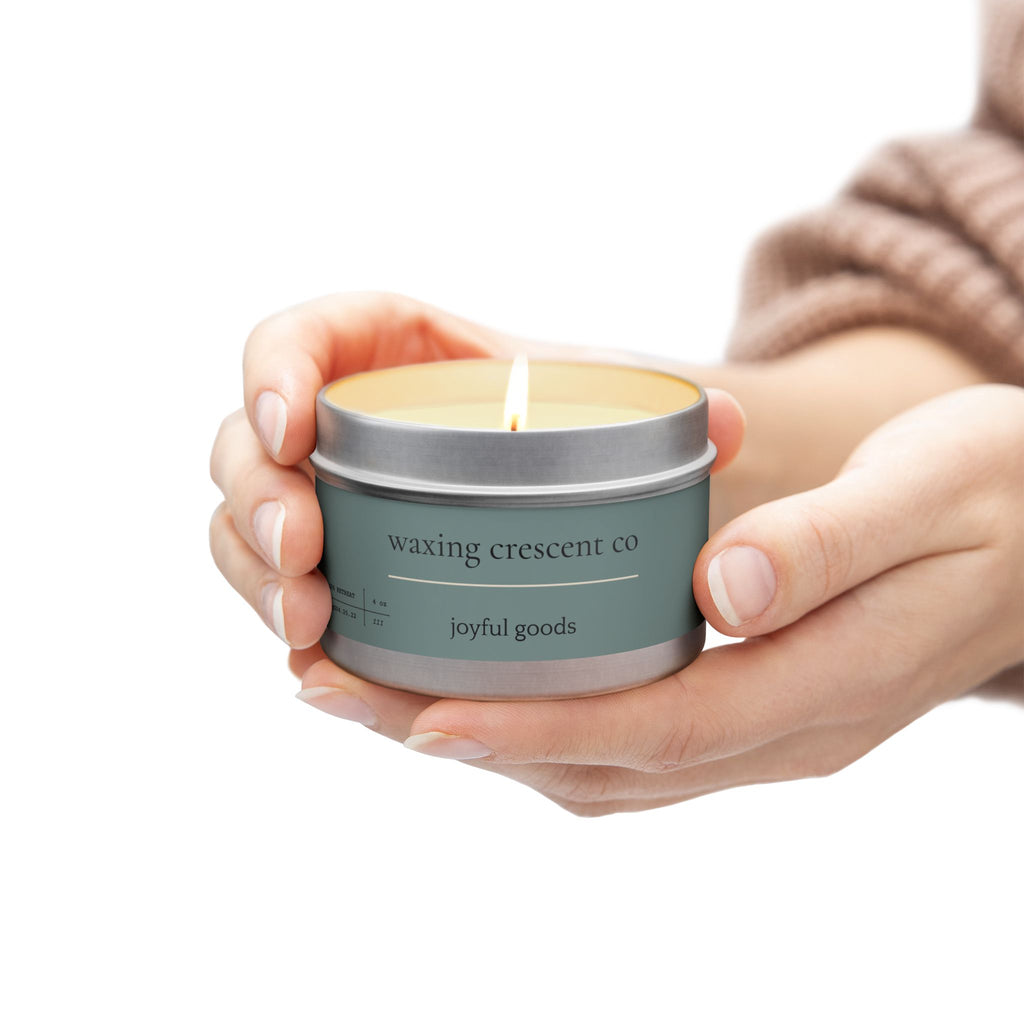 4oz Scented Tin Candle [spa retreat]