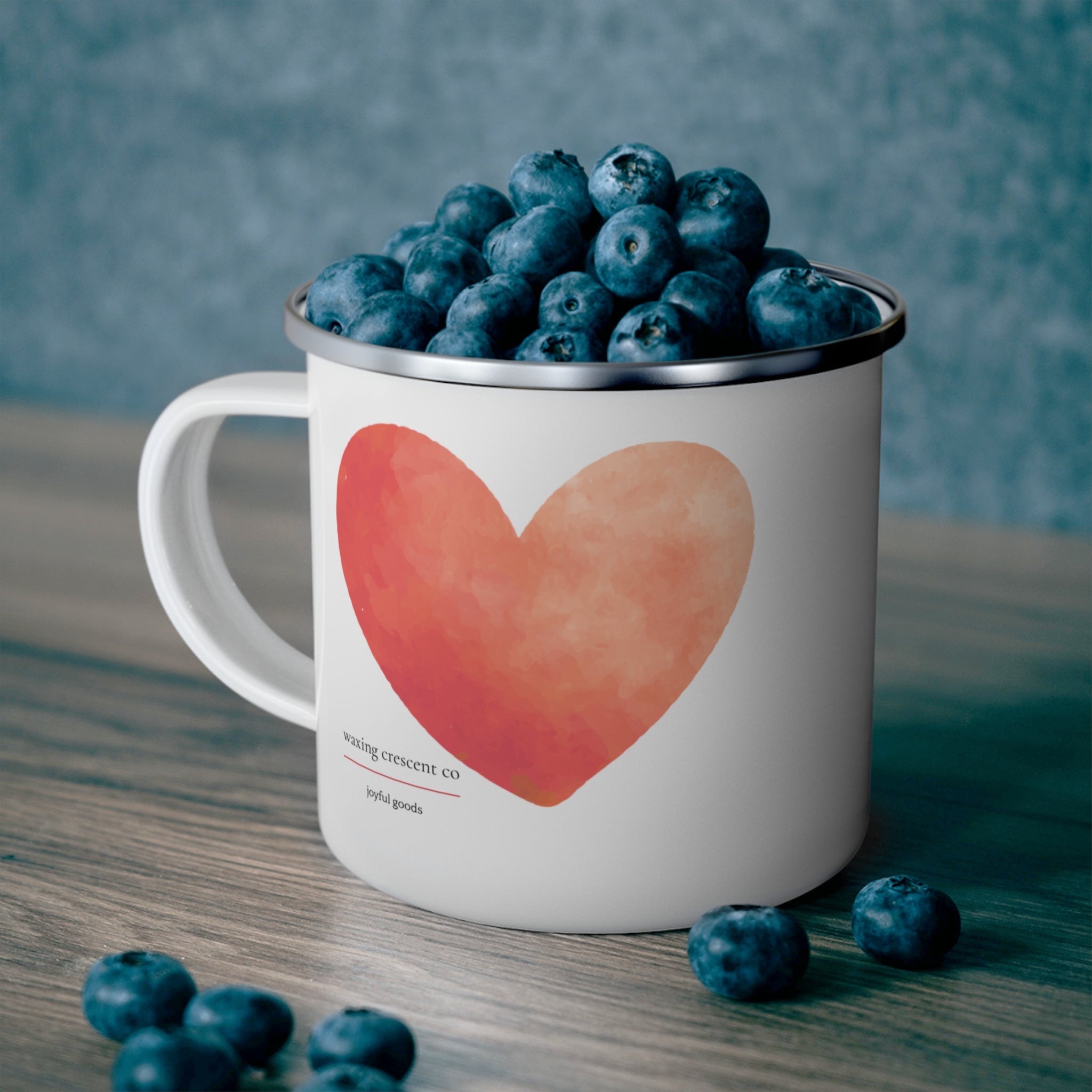 Love Enamel Mug