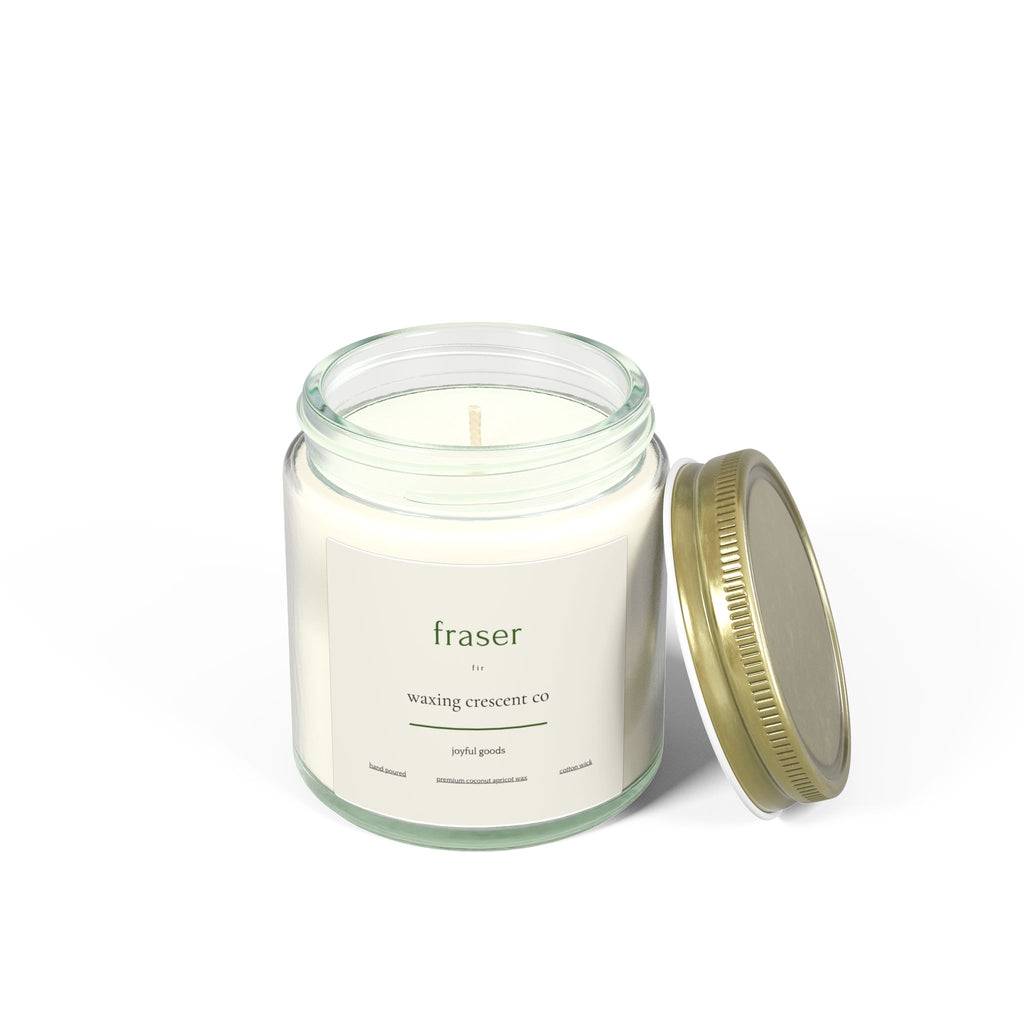 Premium Jarred Candle:  Fraser Fir Scented