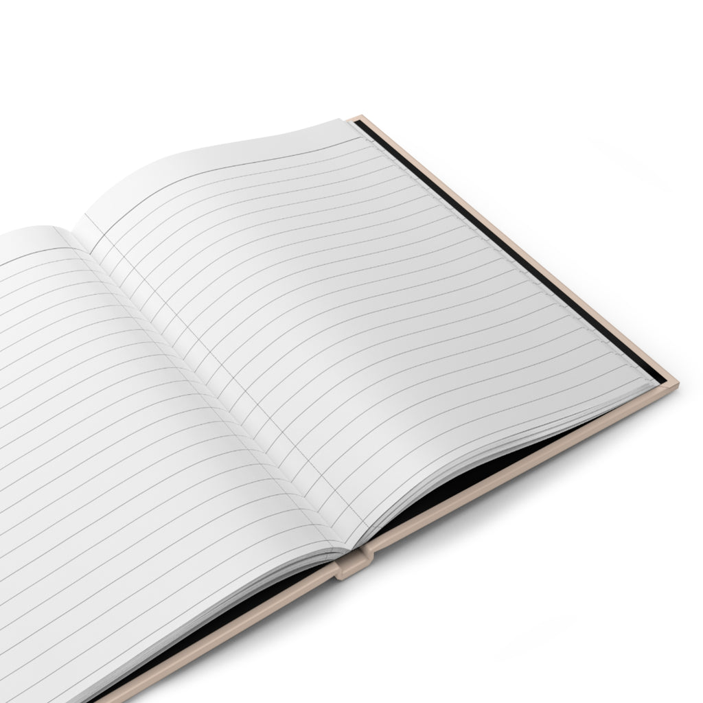Hardcover Journal - my next chapter [champagne pink]