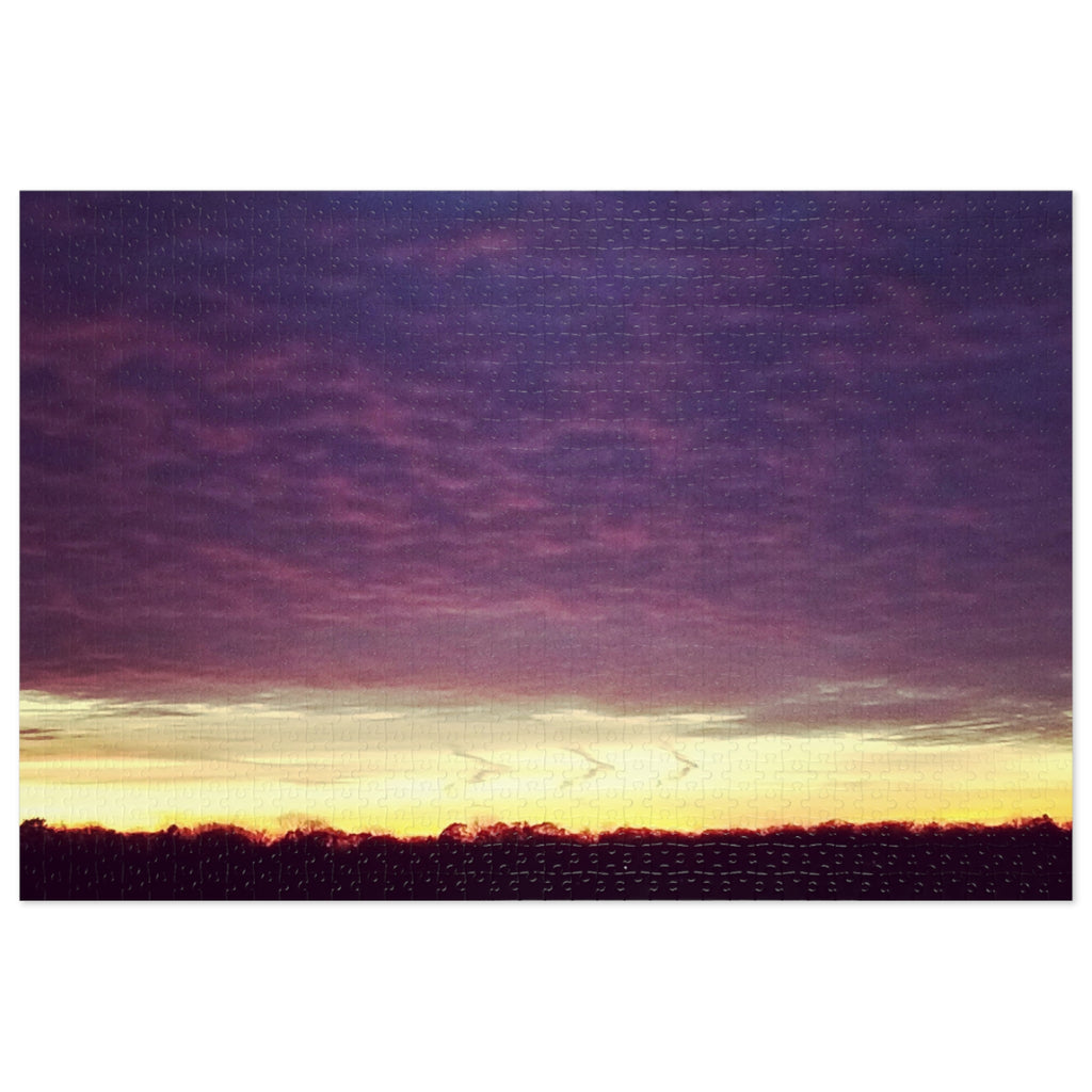 Jigsaw Puzzle with Tin:  Marching Forward