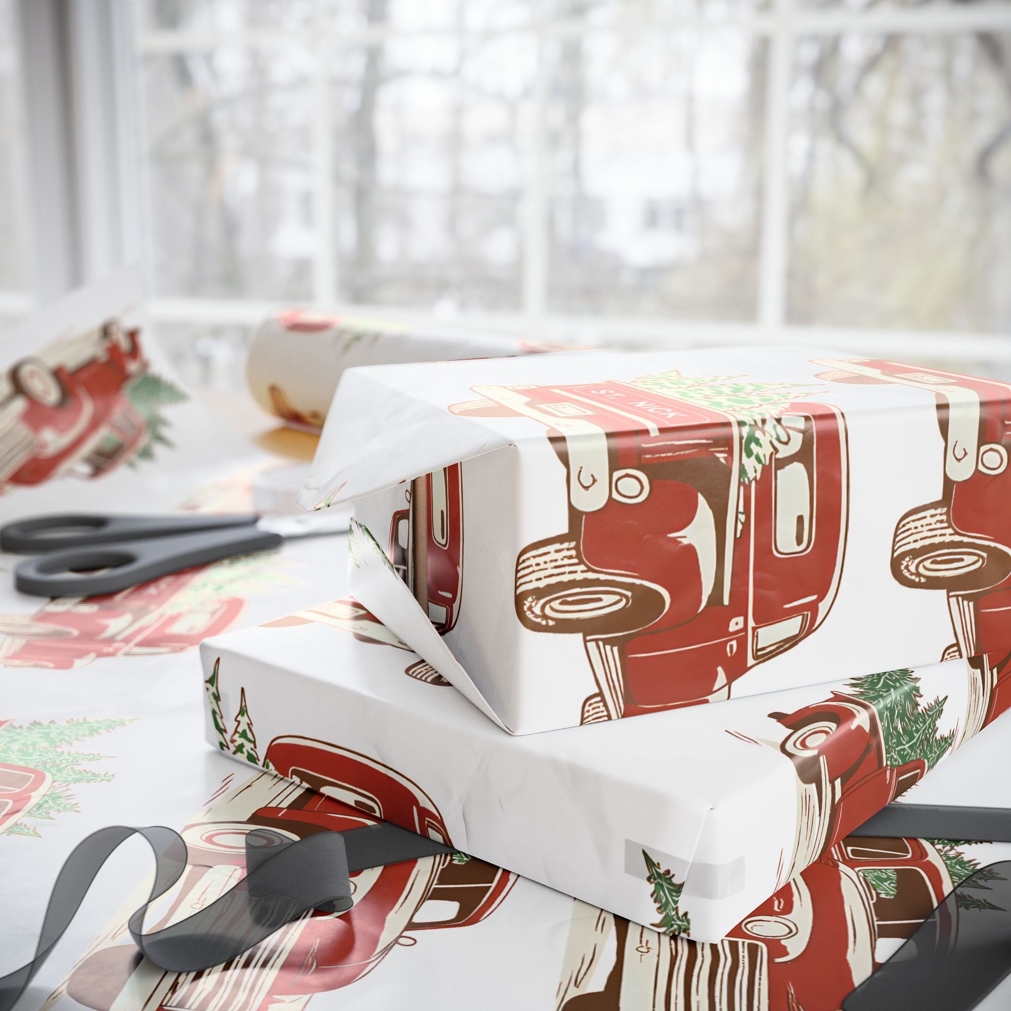 Holiday Gift Wrap:  Nick's Truck