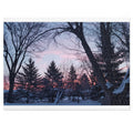 Jigsaw Puzzle with Tin:  Frosty Morning