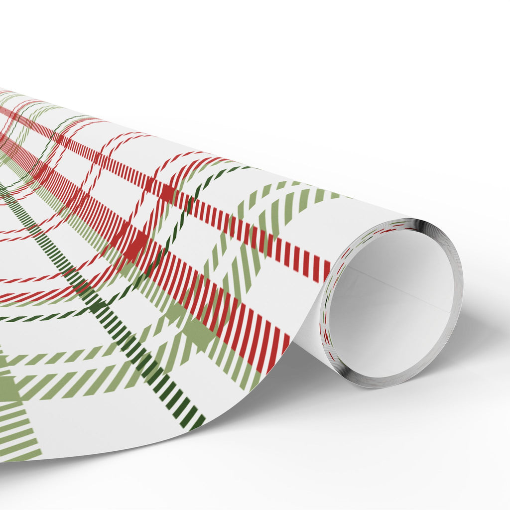 Holiday Gift Wrap:  Jolly Plaid