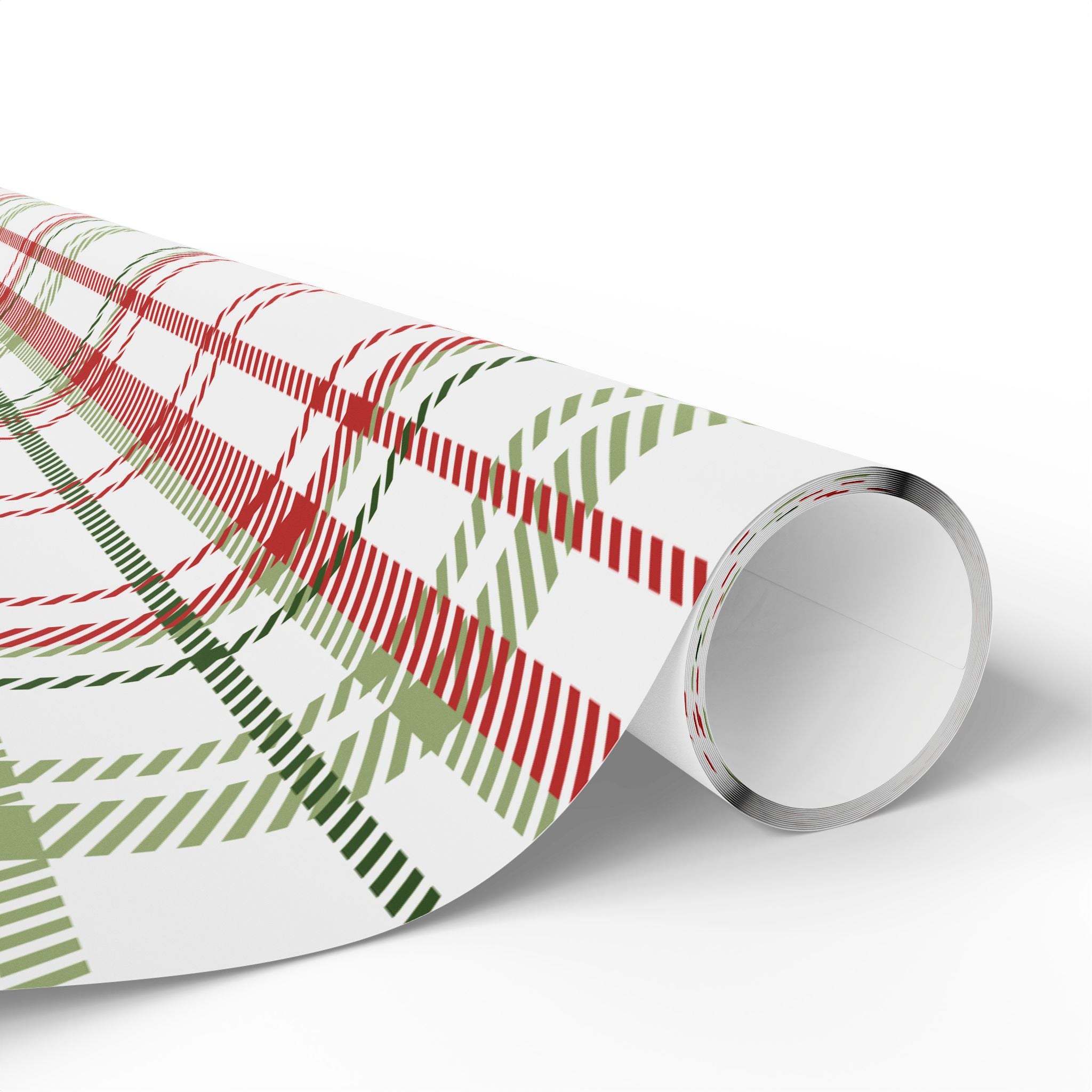 Holiday Gift Wrap:  Jolly Plaid