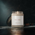 [love + light] soy candle *white