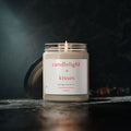 [candlelight + kisses] soy candle *lovewhite