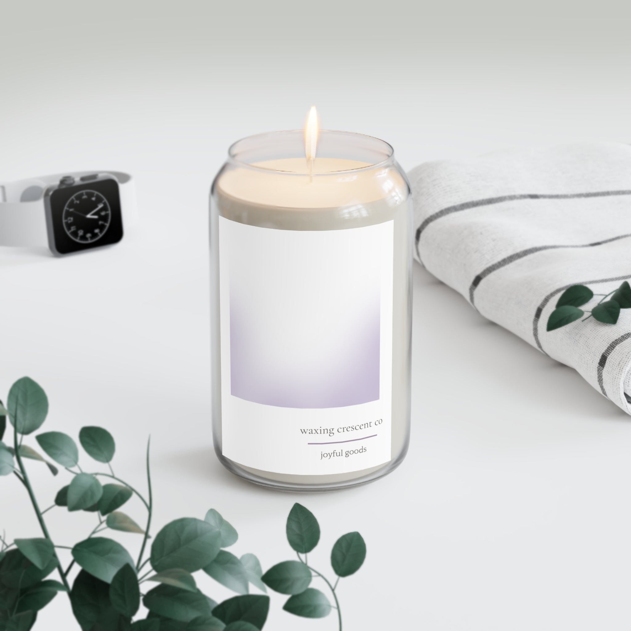 Aromatherapy Jar Candle:  Royal Halo