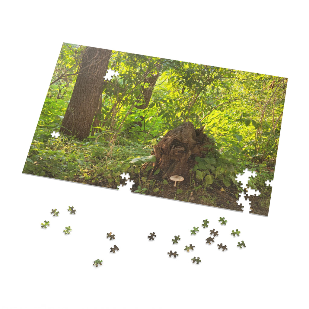 Jigsaw Puzzle with Tin:  Hiking Treasures